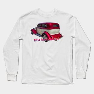 1934 Ford Model 40 Tudor Sedan Long Sleeve T-Shirt